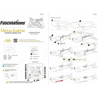 METAL EARTH 3D puzzle Stíhacie lietadlo Supermarine Spitfire