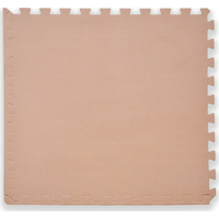 BABY Penový koberec hr. 2 cm - béžový 1 diel s okrajmi