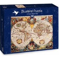 BLUEBIRD Puzzle Antická mapa sveta 1000 dielikov