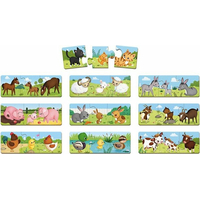 JANOD Puzzle Trionimo 10x3 dieliky