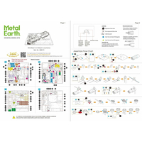 METAL EARTH 3D puzzle Wild West: 4-4-0 Lokomotíva