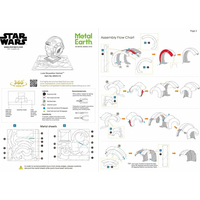 METAL EARTH 3D puzzle Star Wars: Prilba Luke Skywalkera