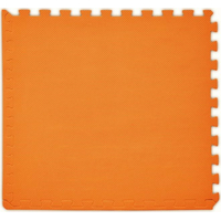 BABY Penový koberec hr. 2 cm - oranžový 1 diel s okrajmi
