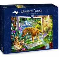 BLUEBIRD Puzzle Ožívajúce tigre 1500 dielikov
