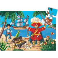 DJECO Puzzle Pirát 36 dielikov