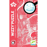 DJECO Puzzle s magickou lupou Kúzelný strom 100 dielikov