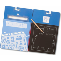 NICKELODEON Škrabacie obrázky v bloku Tlapková patrola