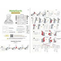 METAL EARTH 3D puzzle Justice League: The Flash figúrka