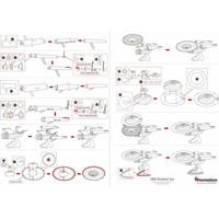 METAL EARTH 3D puzzle Star Trek: USS Enterprise NCC-1701