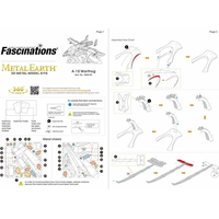 METAL EARTH 3D puzzle Stíhacie lietadlo A-10 Warthog