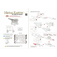 METAL EARTH 3D puzzle Stíhacie lietadlo F-15 Eagle