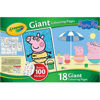CRAYOLA Mega omaľovánky Prášatko Peppa