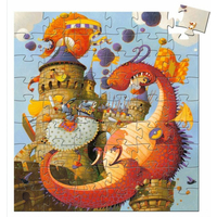 DJECO Puzzle Dračia bitka 54 dielikov