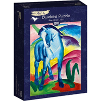 BLUEBIRD Puzzle Modrý kôň 1000 dielikov