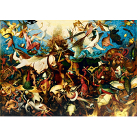 BLUEBIRD Puzzle Pád rebelských anjelov 1000 dielikov