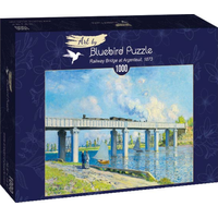 BLUEBIRD Puzzle Železničný most v Argenteuil 1000 dielikov