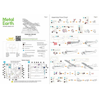 METAL EARTH 3D puzzle Trojplošník Fokker Dr. Aj