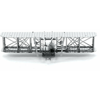 METAL EARTH 3D puzzle Lietadlo bratov Wrightovcov