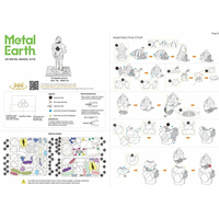 METAL EARTH 3D puzzle Brnenie - Európsky rytier