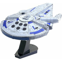 METAL EARTH 3D puzzle Star Wars: Lando&#39;s Millenium Falcon (ICONX)