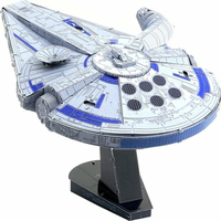 METAL EARTH 3D puzzle Star Wars: Lando&#39;s Millenium Falcon (ICONX)