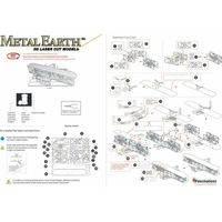 METAL EARTH 3D puzzle Lietadlo bratov Wrightovcov