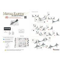 METAL EARTH 3D puzzle Most Golden Gate