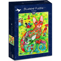 BLUEBIRD Puzzle Ruské mačky 1500 dielikov