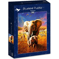 BLUEBIRD Puzzle Slony 1000 dielikov