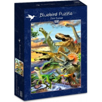 BLUEBIRD Puzzle Súmrak dinosaurov 1000 dielikov