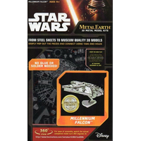 METAL EARTH 3D puzzle Star Wars: Millenium Falcon (ICONX)