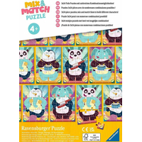 RAVENSBURGER Puzzle Mix&Match: Legrační zvieratká 3x24 dielikov