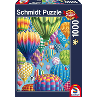 SCHMIDT Puzzle Nebo plné balónov 1000 dielikov