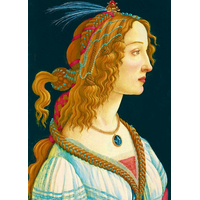 BLUEBIRD Puzzle Portrét mladej ženy 1000 dielikov