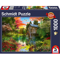 SCHMIDT Puzzle Vodný mlyn 1000 dielikov