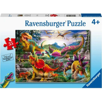 RAVENSBURGER Puzzle Tyranosaurí rev 35 dielikov