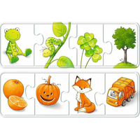 RAVENSBURGER Moje prvé puzzle Farby 6x4 dieliky