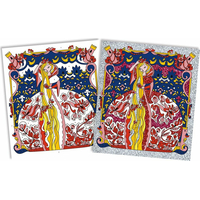 JANOD Obrázky z piesku Princezné s trblietkami Maxi