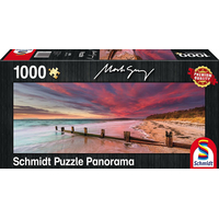SCHMIDT Panoramatické puzzle Pláž McCrae, Autrália 1000 dielikov