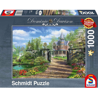 SCHMIDT Puzzle Idylické vidiecke stavenie 1000 dielikov