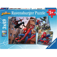 RAVENSBURGER Puzzle Spiderman 3x49 dielikov