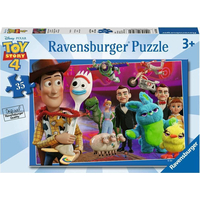 RAVENSBURGER Puzzle Toy story 4: Woody a Forky 35 dielikov