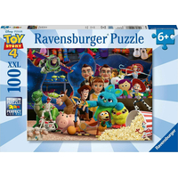 RAVENSBURGER Puzzle Toy Story 4: Záchrana XXL 100 dielikov