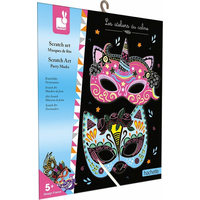 JANOD Škrabacie Párty masky Mini