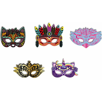 JANOD Škrabacie Párty masky Mini