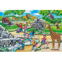 SCHMIDT Puzzle Deň v zoo 3x24 dielikov