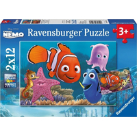 RAVENSBURGER Puzzle Hľadá sa Nemo 2x12 dielikov