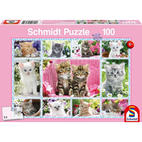 SCHMIDT Puzzle Mačiatka 100 dielikov