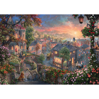 SCHMIDT Puzzle Lady a Tramp 1000 dielikov