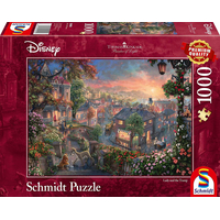 SCHMIDT Puzzle Lady a Tramp 1000 dielikov